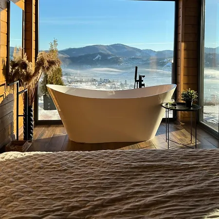 Under Sky - з теплим басейном ,чаном-джакузі, панорамною ванною та Playstation 5 Holiday home Slavske